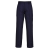 Pantalon de travail classique coupe droite avec pli cousu Marine – Portwest 2885NAT