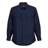 Chemise manches longues ignifugée antistatique multi-risques Marine – Portwest FR69