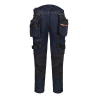 Pantalon de travail femme stretch 4X poche holster détachable Marine – Portwest DX452
