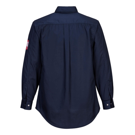 Chemise manches longues ignifugée antistatique multi-risques Marine – Portwest FR69