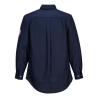 Chemise manches longues ignifugée antistatique multi-risques Marine – Portwest FR69
