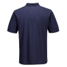Polo de travail piqué poly/coton col 3 boutons Marine – Portwest B210NAR