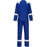 Combinaison de travail coton bandes réfléchissantes Bleu royal – Portwest C814