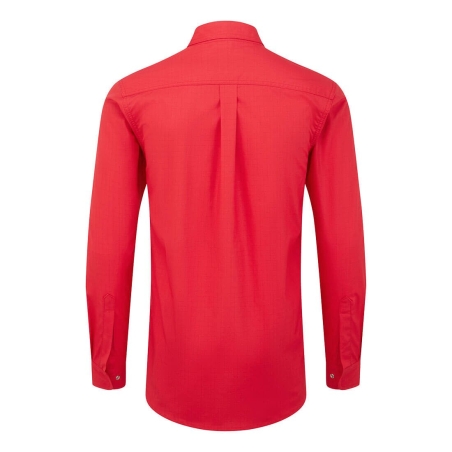 Chemise manches longues ignifugée antistatique multi-risques Rouge – Portwest FR69