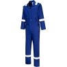 Combinaison de travail coton bandes réfléchissantes Bleu royal – Portwest C814