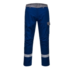 Pantalon ignifugé bicolore multi-normes arc électrique Bleu royal – Portwest FR06