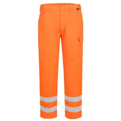 Bermuda et short de travail haute visibilité Orange – Portwest EST46