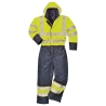 Combinaison haute visibilité matelassée contrast imperméable classe 3 Jaune/marine – Portwest S485