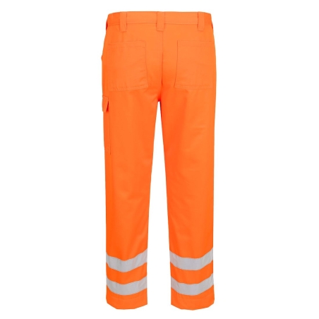 Bermuda et short de travail haute visibilité Orange – Portwest EST46