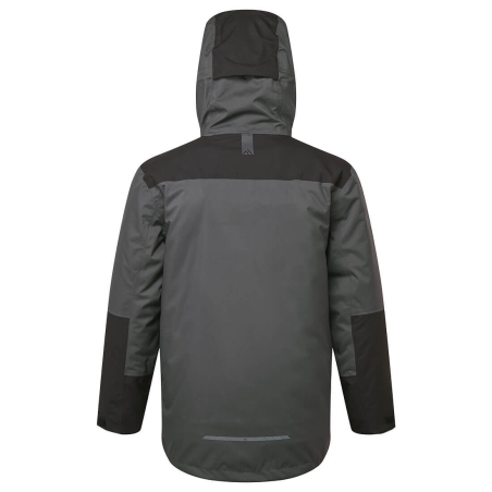 Parka d'hiver grand froid isolante et coupe-vent Gris métal coupe longue – Portwest EV461