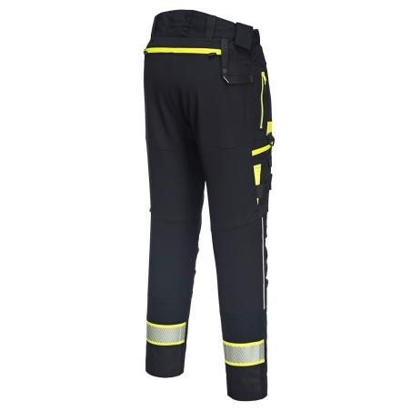 Pantalon de travail DX4 stretch 4 directions multipoches Noir – Portwest DX449
