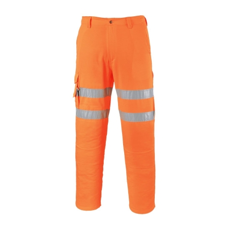 Bermuda et short de travail haute visibilité Orange coupe courte – Portwest EST46