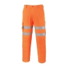 Bermuda et short de travail haute visibilité Orange coupe courte – Portwest EST46