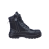 Brodequin de sécurité S3 HRO CI HI cuir pleine fleur lacets et zip Noir – Portwest FD15