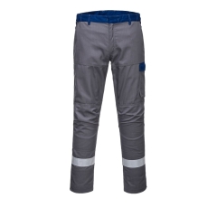Pantalon ignifugé bicolore multi-normes arc électrique Gris – Portwest FR06