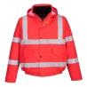 Blouson haute visibilité imperméable classe 3 Rouge – Portwest S463