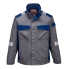 Veste ignifugée bicolore multirisque offshore FR Gris – Portwest FR08