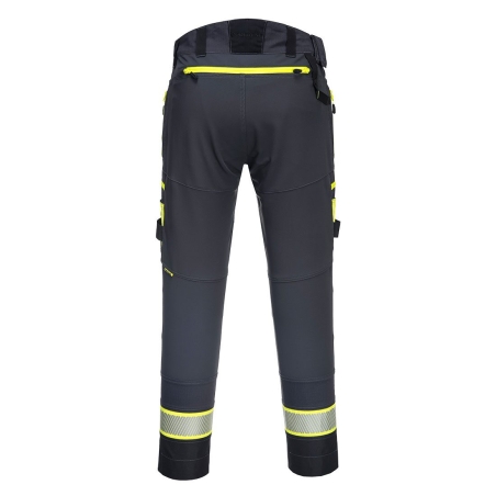 Pantalon de travail DX4 stretch 4 directions multipoches Gris métal – Portwest DX449