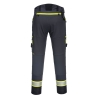 Pantalon de travail DX4 stretch 4 directions multipoches Gris métal – Portwest DX449