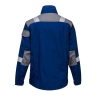 Veste ignifugée bicolore multirisque offshore FR Bleu royal – Portwest FR08