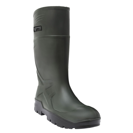 Bottes PU sans sécurité isolation grand froid O4 CI FO Vert – Portwest FD90