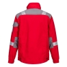 Veste ignifugée bicolore multirisque offshore FR Rouge – Portwest FR08