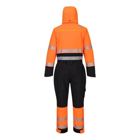 Combinaison d'hiver haute visibilité isolante classe 2 Orange/noir – Portwest DX438