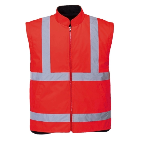 Parka bicolore executive 5-en-1 haute visibilité classe 3 Rouge/marine – Portwest S768