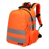 Sac à dos haute visibilité multipoches fond renforcé Orange – Portwest B905