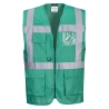 Gilet sans manches executive multipoches porte-badge Vert bouteille – Portwest F476