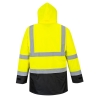 Parka bicolore executive 5-en-1 haute visibilité classe 3 Jaune/noir – Portwest S768