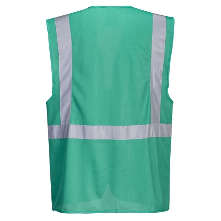 Gilet sans manches executive multipoches porte-badge Vert bouteille – Portwest F476