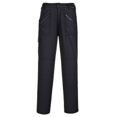 Pantalon de travail action multipoches pour femme Noir – Portwest S687
