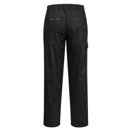Pantalon de travail action multipoches pour femme Noir – Portwest S687