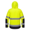 Blouson 3-en-1 haute visibilité classe 3 imperméable Jaune/noir – Portwest C469