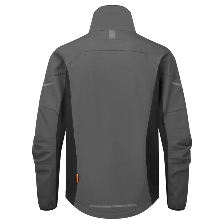 Veste de travail stretch compatible harnais Titanmill Gris métal – Portwest EV475