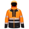 Parka haute visibilité isolée classe 2 grand froid Orange/noir – Portwest DX430