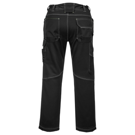 Pantalon de travail multipoches coupe urbaine PW3 Noir – Portwest T601