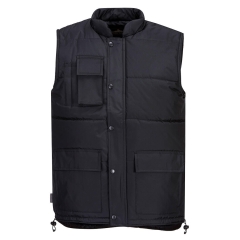 Gilet de froid sans manches classique multipoches Noir – Portwest S415