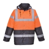 Parka haute visibilité bicolore imperméable classe 3 Orange – Portwest S467