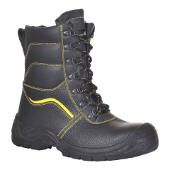 Brodequin de sécurité fourré grand froid S3 CI SRC Noir – Portwest FW05
