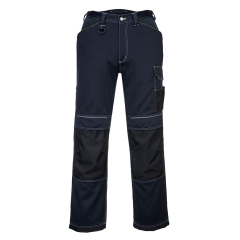 Pantalon de travail multipoches coupe urbaine PW3 Marine/noir – Portwest T601
