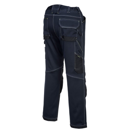 Pantalon de travail multipoches coupe urbaine PW3 Marine/noir – Portwest T601