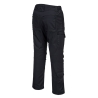 Pantalon de travail ripstop stretch multipoches genouillères Noir – Portwest T802