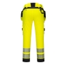 Pantalon haute visibilité DX4 avec poches flottantes démontables Jaune/noir – Portwest DX442