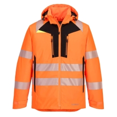 Parka haute visibilité isolante classe 3 grand froid Orange/noir – Portwest DX461