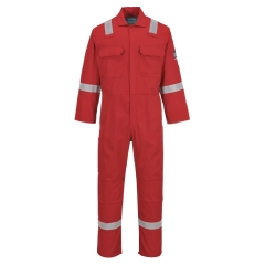 Combinaison ignifugée haute visibilité soudage et arc électrique Rouge – Portwest BZ506
