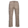 Pantalon de travail ripstop stretch multipoches genouillères Sable – Portwest T802