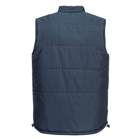 Gilet de froid sans manches classique multipoches Marine – Portwest S415NAR