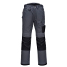 Pantalon de travail multipoches coupe urbaine PW3 Gris zoom/noir – Portwest T601